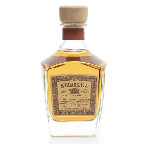 E. Cuarenta Tequila Anejo 750ml