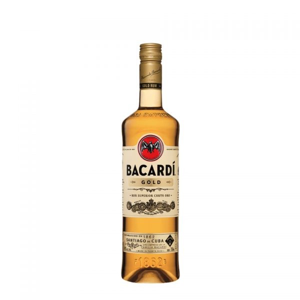 Bacardi Gold Rum 750ml