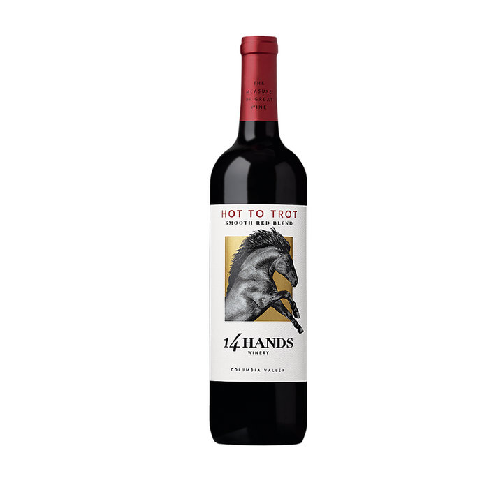 14 Hands “Hot to Trot” Smooth Red Wine Blend (750ml)