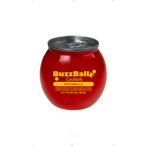 BuzzBallz Cocktails Peachballz (200ml)