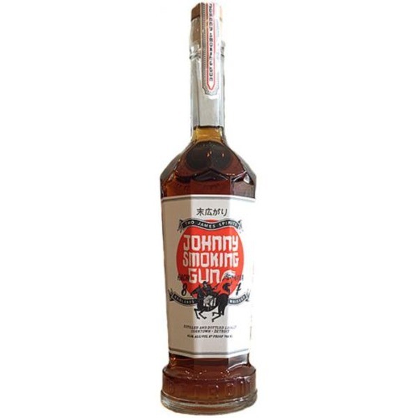 Two James Johnny Smoking Gun Whiskey 750ml