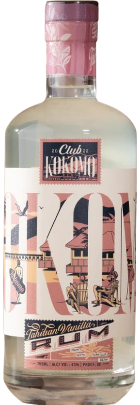 Club Kokomo The Tahitian Vanilla Rum 750ml