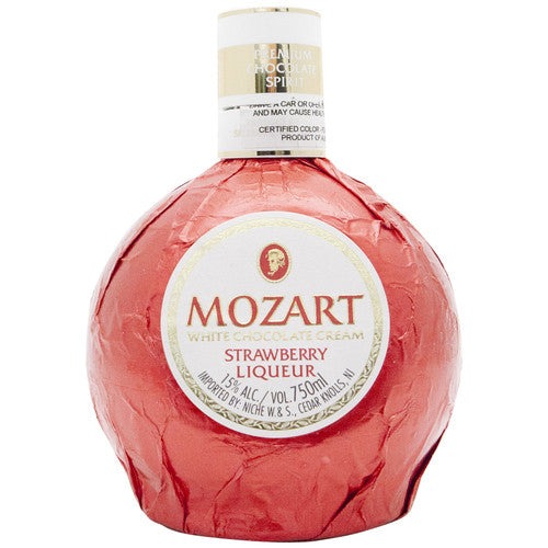 Mozart White Chocolate Cream Strawberry Liqueur 750ml