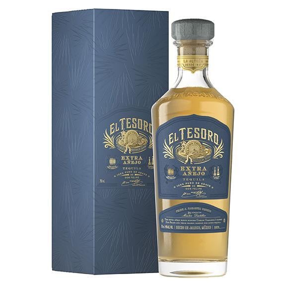 El Tesoro Extra Anejo Tequila 750ml