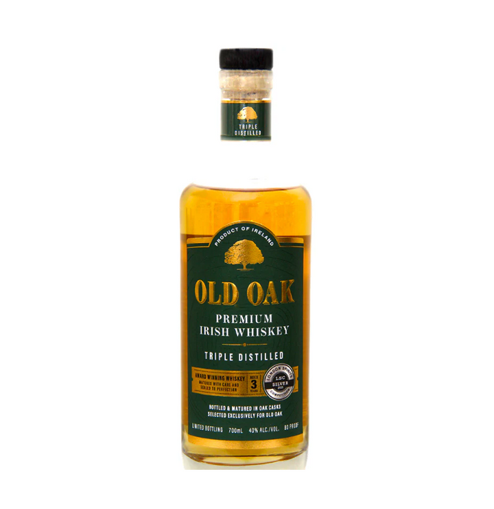 Old Oak 3 Year Old Irish Whiskey by Jean-Claude Van Damme (750ml)