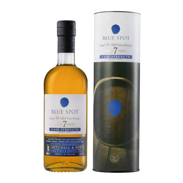 Blue Spot Single Pot Still Irish Whiskey Cask Strength - Aged 7 Years 750ml