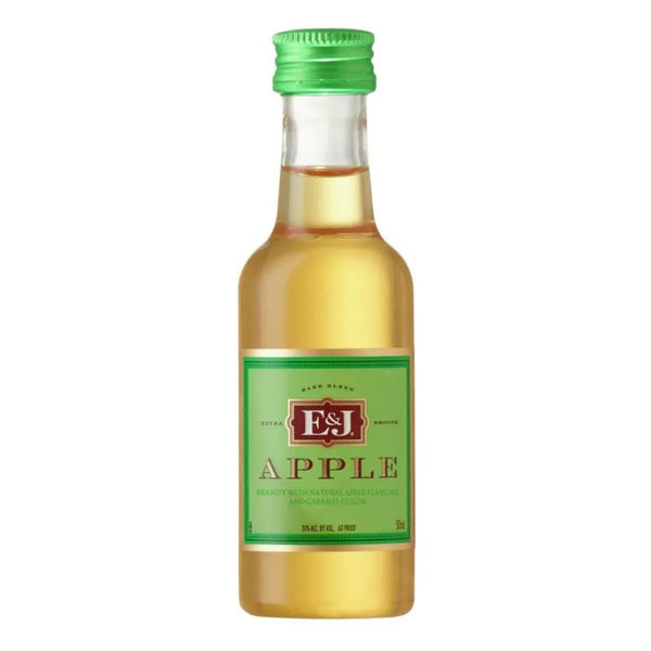 E&J Apple Brandy 12x50ml