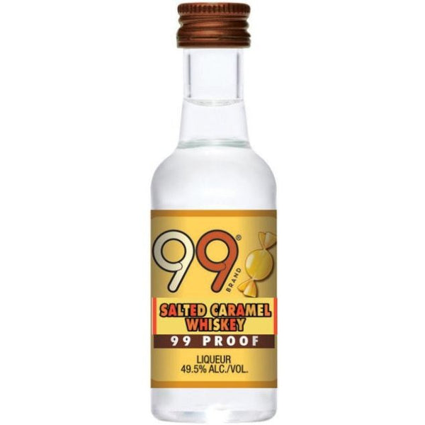 99 Brand Salted Carmel Whiskey Liqueur 12x50ml