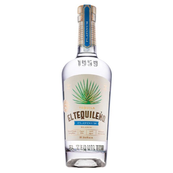 El Tequileno Platinum Blanco Tequila 750ml