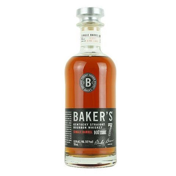 Baker's Kentucky Straight Bourbon Whiskey - Single Barrel 107 Proof Aged 7 Years 750ml