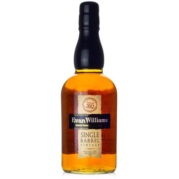 Evan Williams Single Barrel Vintage Kentucky Straight Bourbon Whiskey 750ml