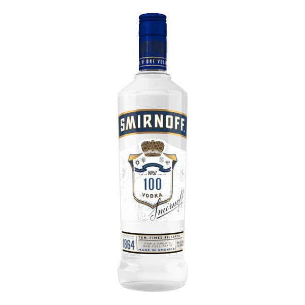 Smirnoff 100 Proof Vodka 375ml