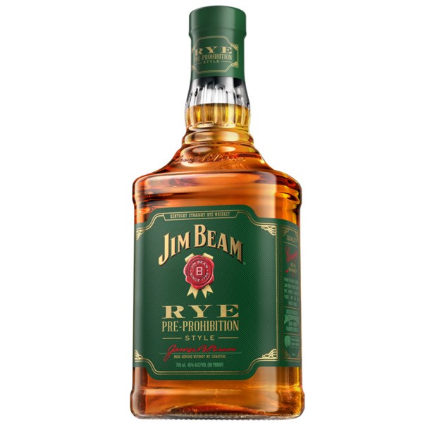 Jim Beam Straight Whiskey Pre Prohibition Style Rye 750ml