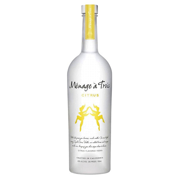 Menage A Trois Citrus Vodka 750ml