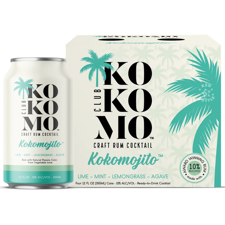 Club Kokomo - Kokomojito Craft Rum Ready to Serve Cocktail (4 pack)