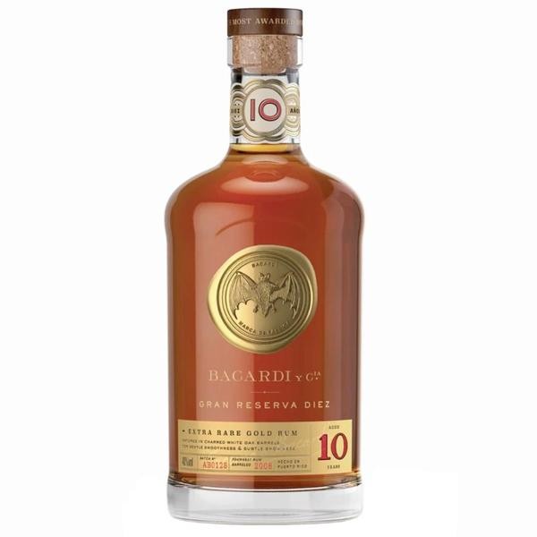 Bacardi Gran Reserva Diez 10 Year old 750ml