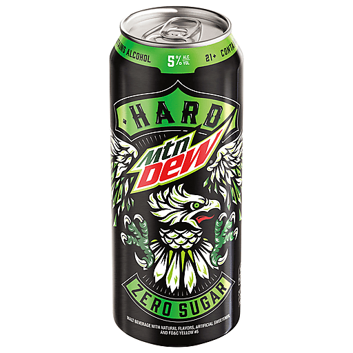 Mtn Dew Mountain Hard Zero Sugar Malt Flavored Beverage Single Can