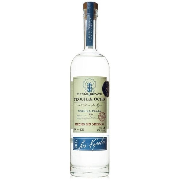 Ocho Single Estate Plata Tequila 750ml