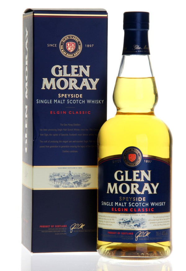 Glen Moray Classic Speyside Single Malt Scotch Whisky (750ml)