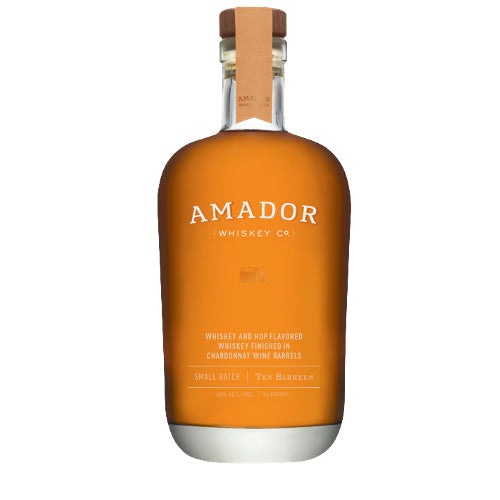 Amador Ten Barrels Small Batch Whiskey Finished in Chardonnay Wine Barrels (750ml)