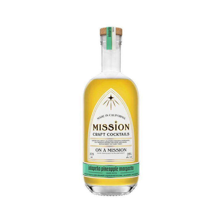 Mission Craft Cocktails Jalapeno Pineapple Margarita 375ml