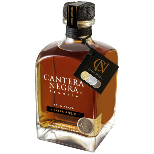 Cantera Negra Extra Anejo Tequila (750ml)