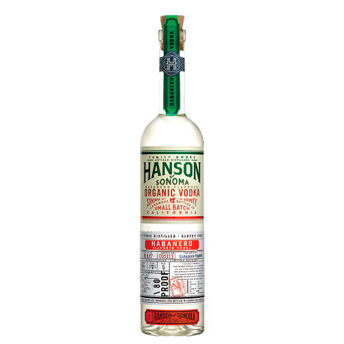 Hanson of Sonoma Organic Habanero Vodka (750ml)