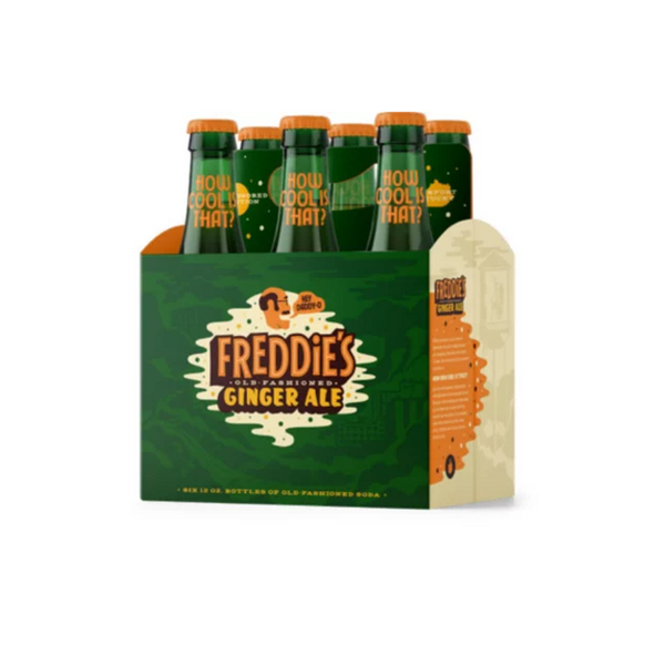 Freddie's Old Fashioned Ginger Ale (12oz x 6 pk)