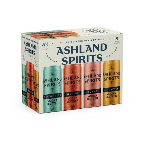 Ashland Vodka Hard Seltzer Variety Pack (8pk)