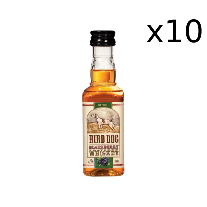 Bird Dog Blackberry Flavored Whiskey (10x50ml)