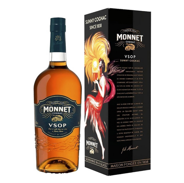 Monnet VSOP Cognac Sunshine In A Glass (750ml)