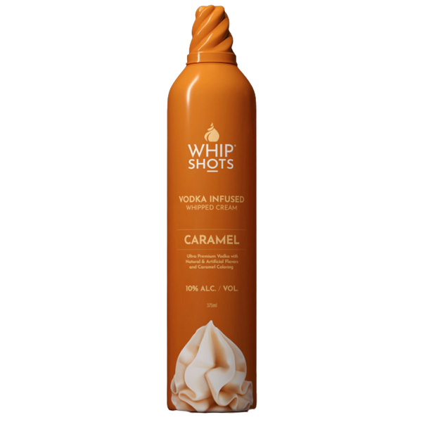 Whip Shots Vodka Infused Caramel Whipped Cream (375ml)