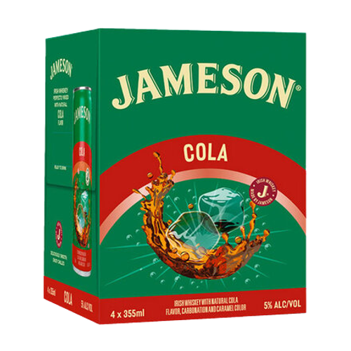 Jameson & Cola Cocktail (4pk)