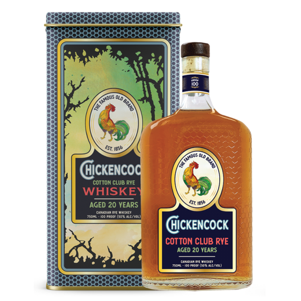 Chicken Cock Cotton Club Rye Whiskey - Aged 20 Years (750ml)