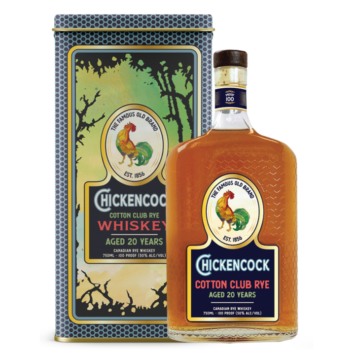 Chicken Cock Cotton Club Rye Whiskey - Aged 20 Years (750ml)