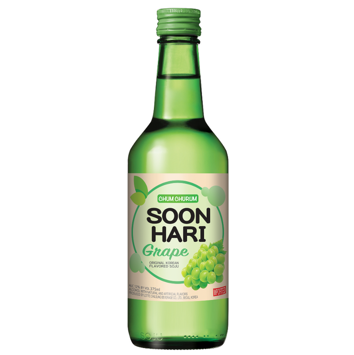 Chum Churum Soon Hari Grape Flavored Soju (375ml)