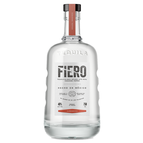 Fiero Habanero Pepper Blanco Tequila (750ml)