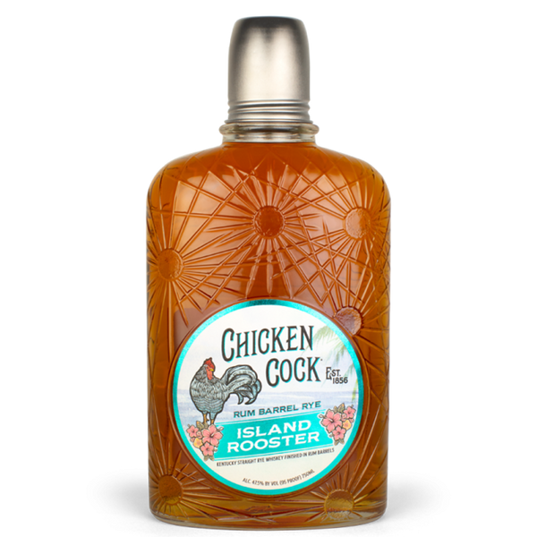 Chicken Cock Rum Barrel Rye Island Rooster Rye Whiskey (750ml)