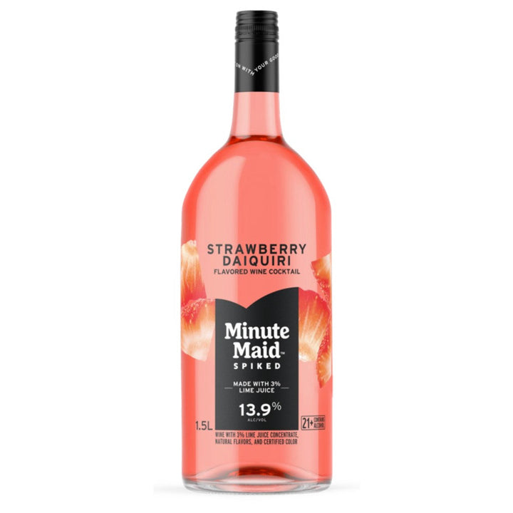 Minute Maid Spiked Strawberry Daiquiri Flavored Wine Cocktail (1.5L)