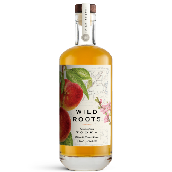 Wild Roots Peach Vodka (750ml)