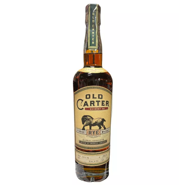 Old Carter Small Batch Straight Rye Whiskey Batch 12 (750ml)