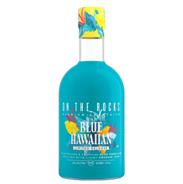 On The Rocks The Blue Hawaiian Limited Release Cocktail (375ml)