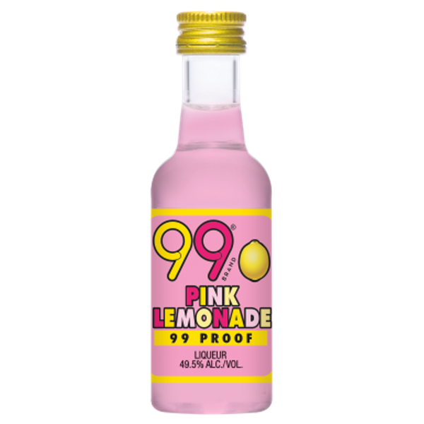 99 Brand Pink Lemonade Liqueur (12x50ml)