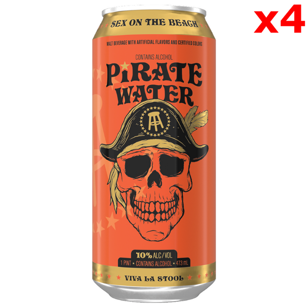 Barstool Sports Viva La Stool Pirate Water Sex On The Beach (4pk)