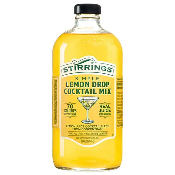 Stirrings Lemon Drop Cocktail Mix (750ml)