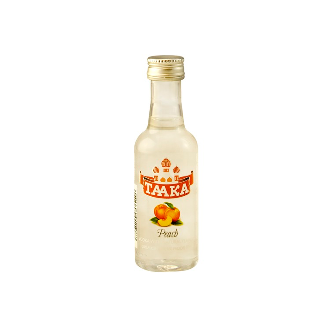 Taaka Peach Vodka Shooters (12x50ml)