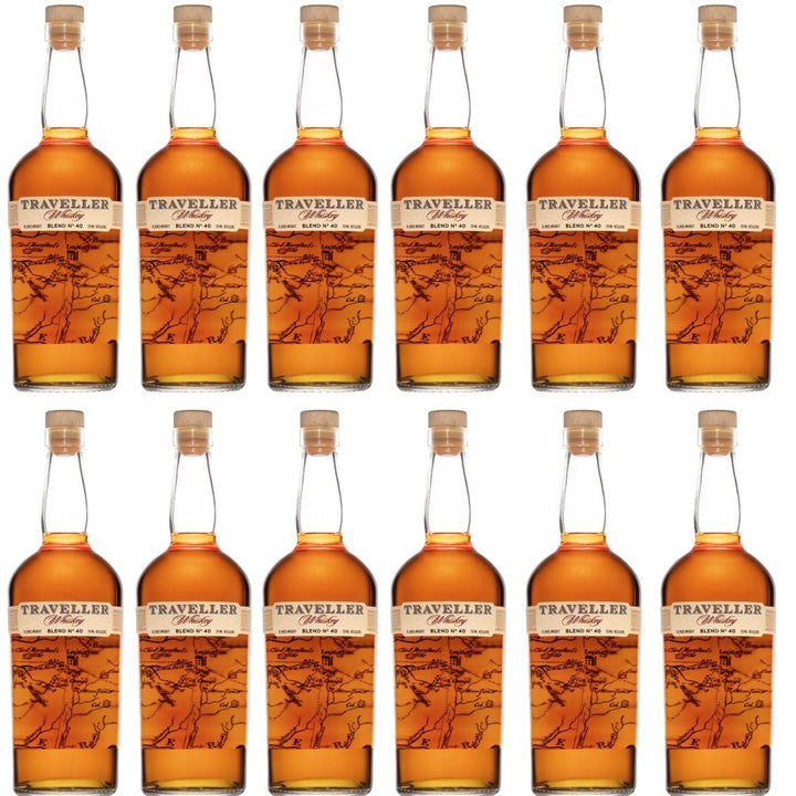 Traveller Blended Whiskey Blend No. 40 by Buffalo Trace Bundle Case (12 Bottles) (750ml)