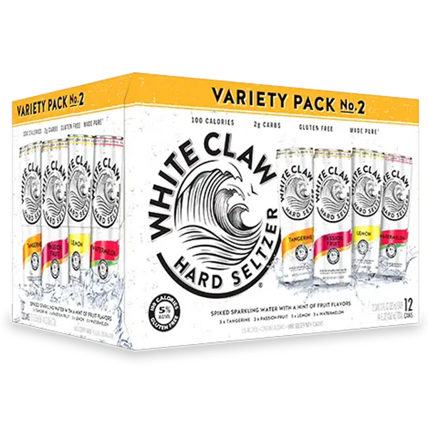 White Claw Variety Pack No.2 Hard Seltzer (12pk)