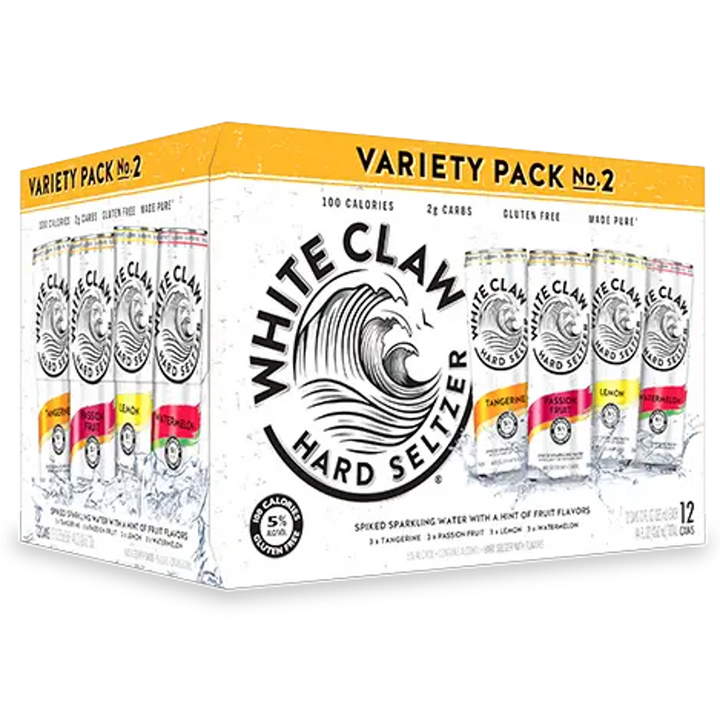 White Claw Variety Pack No.2 Hard Seltzer (12pk)