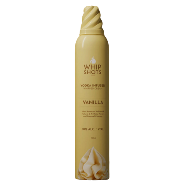 Whip Shots Vodka Infused Vanilla Whipped Cream (200ml)